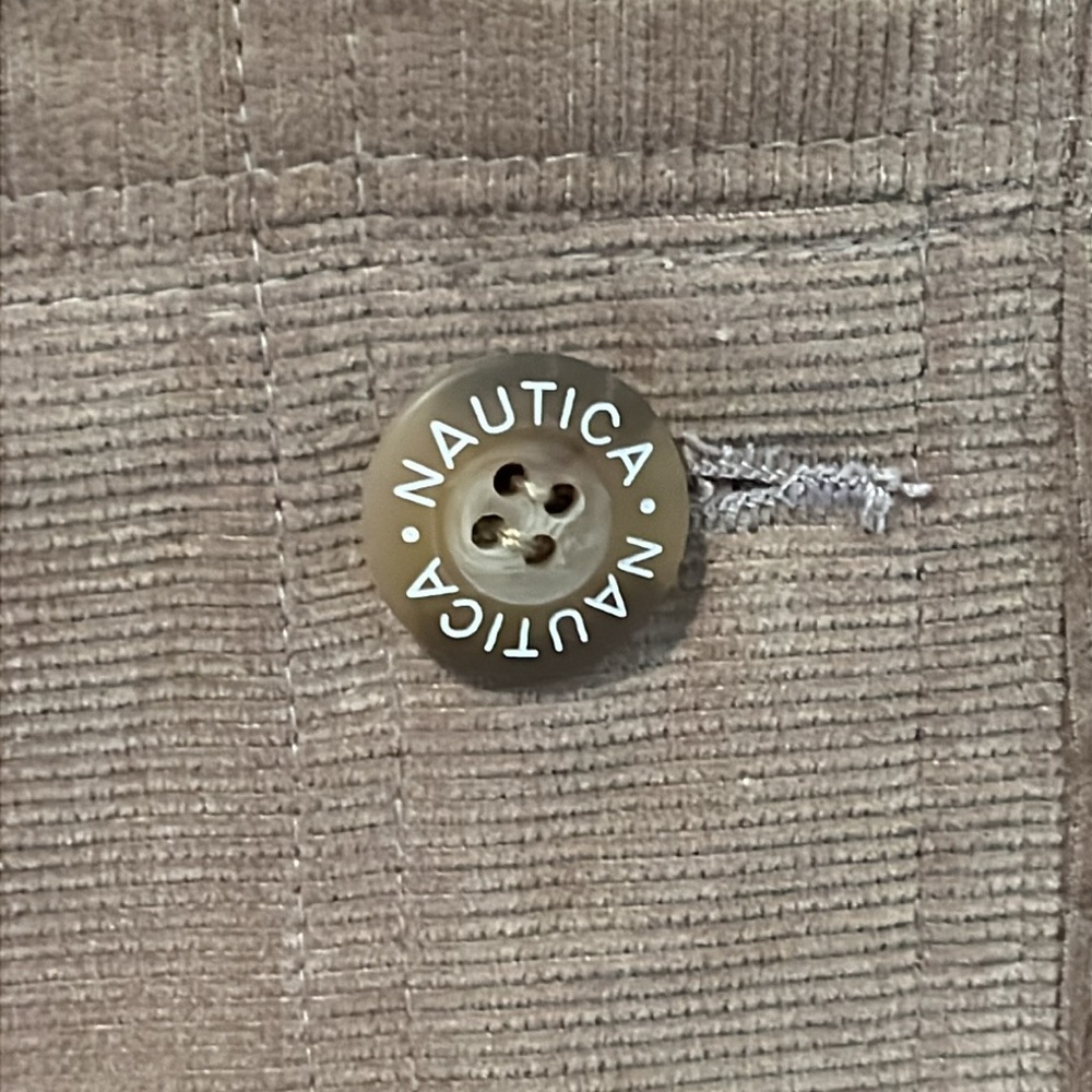 Pair of Nautica Corduroy Valances - Picture 3 of 11